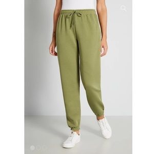 NWT Little Mistress x ModCloth Joggers in Green